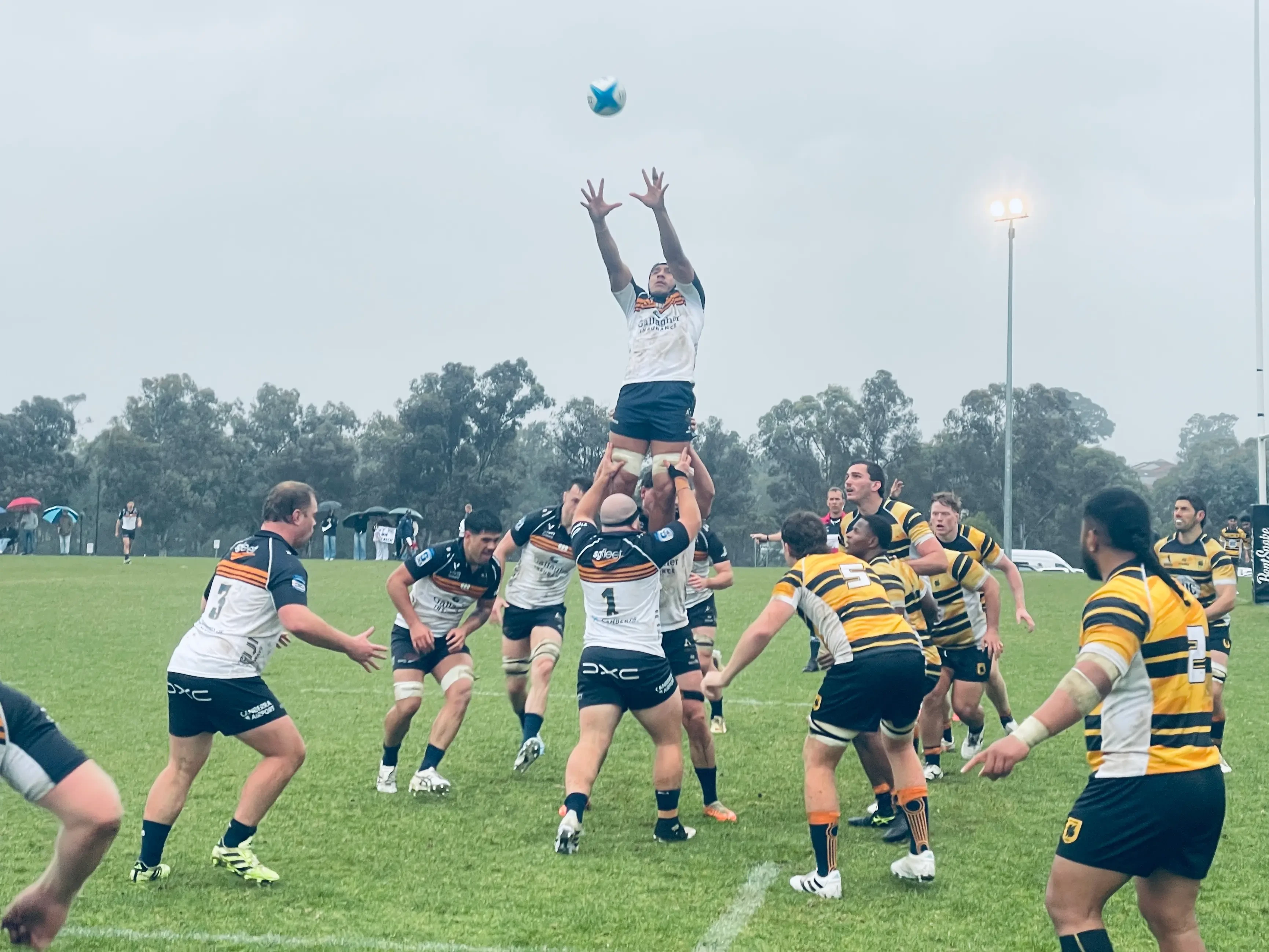 ACT Brumbies flex their muscle as the act griffins test themselves in Super Rugby AUS trial