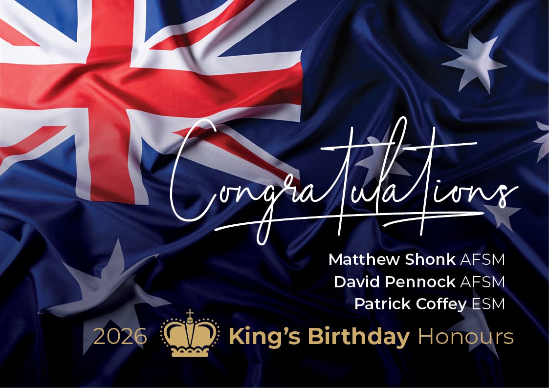 Congratulations Pat Coffey: King's Birthday Honours Recipient